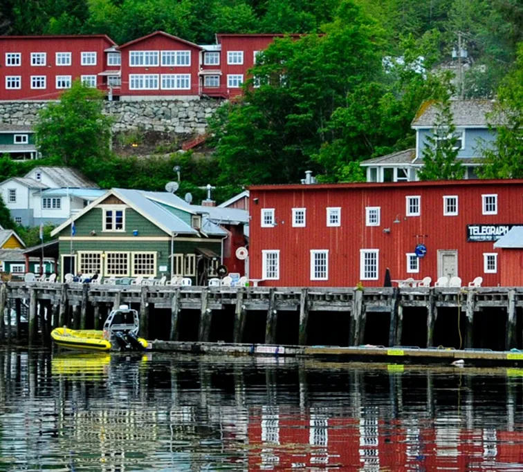 Telegraph Cove | Tide Rip Grizzly Adventures